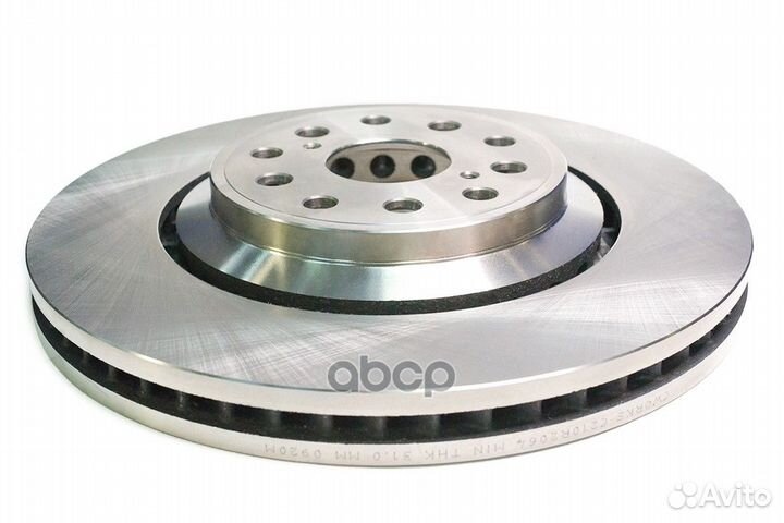 Тормозной диск передний C210R2064 cworks