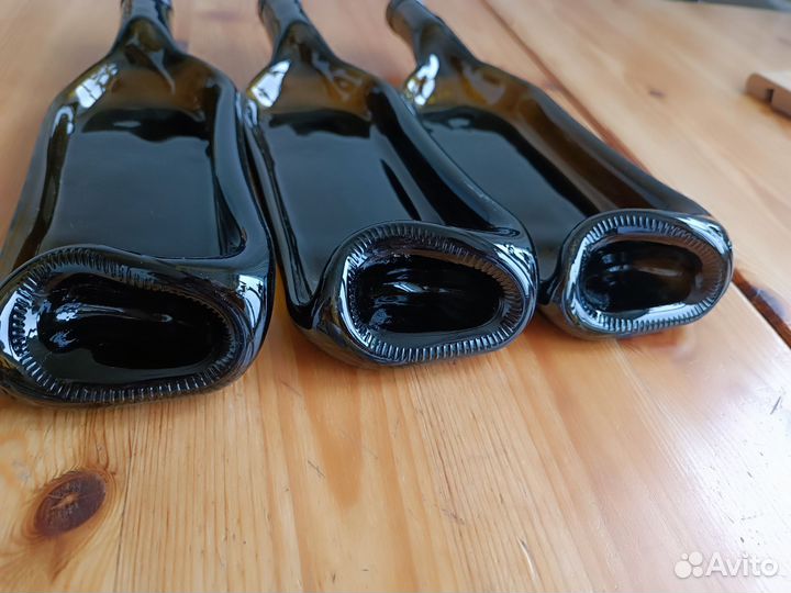 Тарелка из винной бутылки