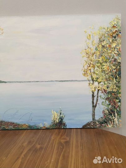 Картина маслом на холсте, живопись маслом, пейзаж