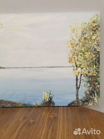 Картина маслом на холсте, живопись маслом, пейзаж