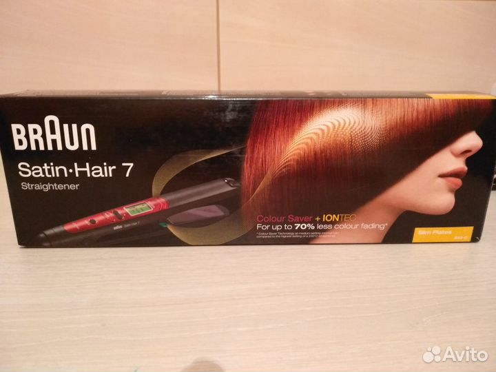 Выпрямитель-Braun Satin 7 Colour ST 750.для волос