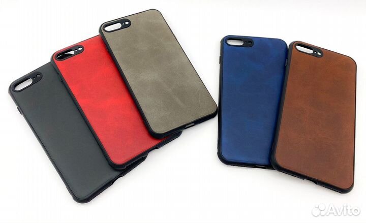 Чехол кожа iPhone 6/7/8/X/XR