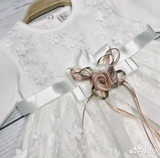 Платье для девочки 92