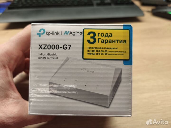 Гигабитный терминал xpon TP-Link XZ000-G7 UN UPC