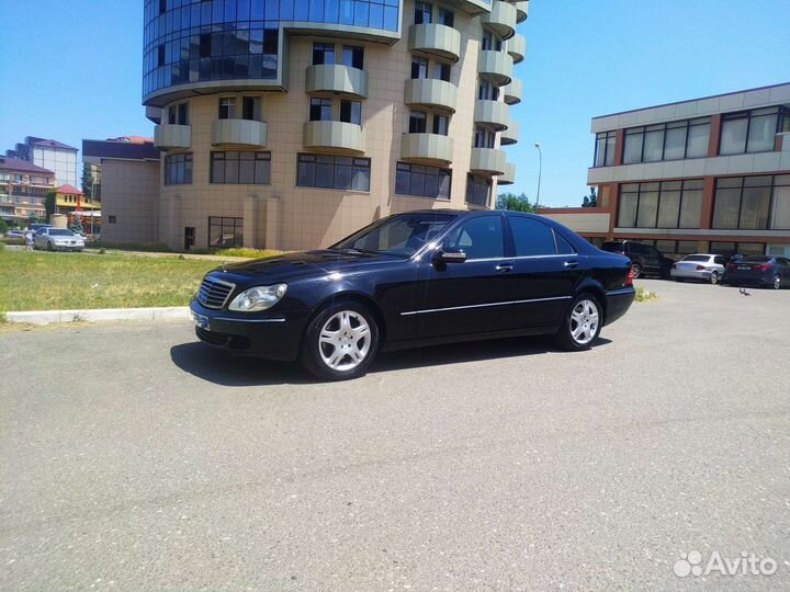 Mercedes w220 s500 4matic фары