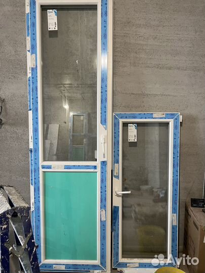 Пластиковые окна и двери пвх бу