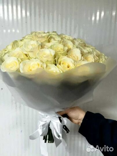 Букет роз. Розы 51 шт