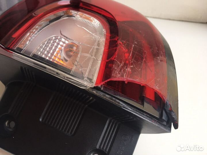 Фонарь задний правый внешний renault kaptur