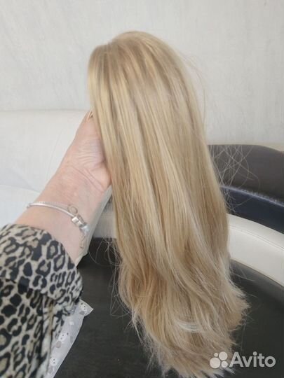 Хвост шиньон на крабе