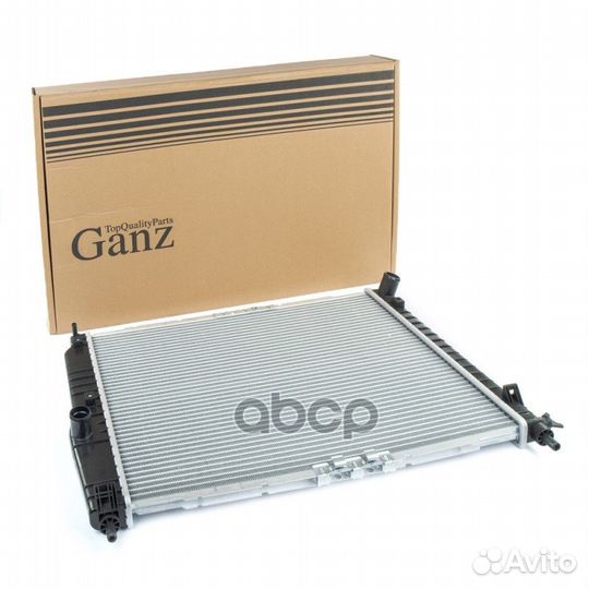 Радиатор основной chevrolet Aveo 05-08 /мкпп/AC+