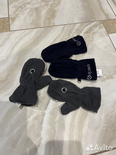 Варежки детские 2 пары