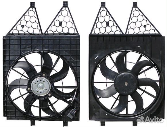 Кожух радиатора Volkswagen Polo 5 в сборе