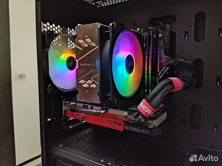 Игровой комп на Intel 12100F+ RTX2060 Super 8Gb