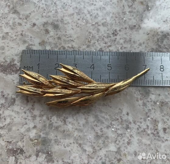 Винтажная брошь США