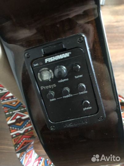 Классическая гитара-кроссовер Cort cec7 nat