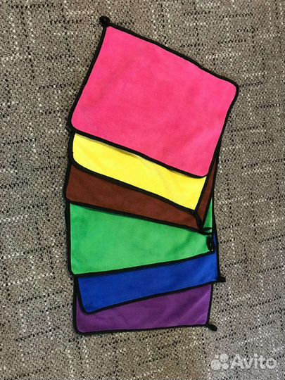 Полотенца микрофибра