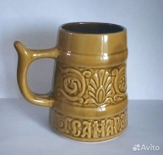 Кружка пивная керамическая СССР