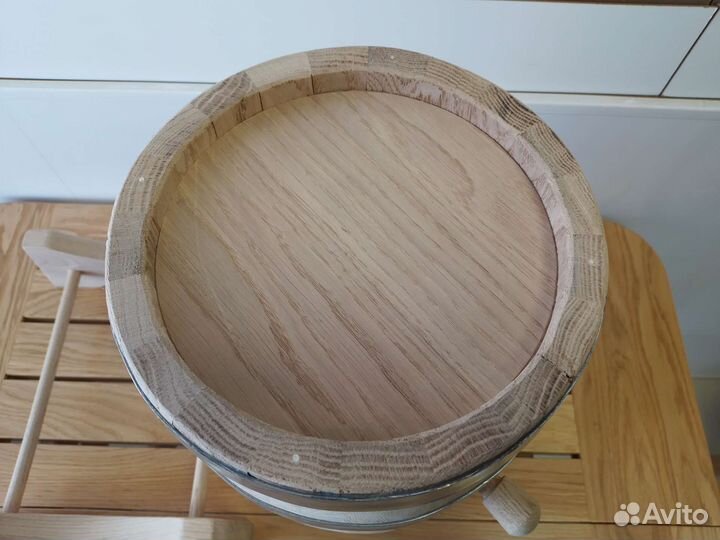 Бочка дубовая 10л средний обжиг