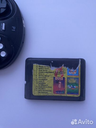 Игровая приставка полный комплект Sega ретро