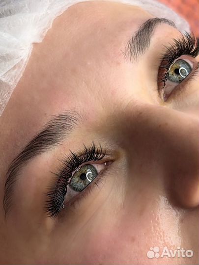 Наращивание ресниц с выездом на дом