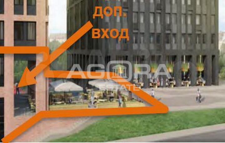 54,4 м2/Аренда помещения в ЖК / Апарт-комплекс Бай