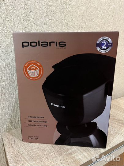 Кофеварка капельная Polaris PCM 1214