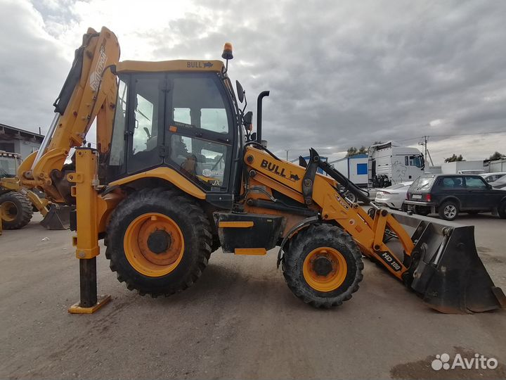 Экскаватор-погрузчик Bull HD100, 2023