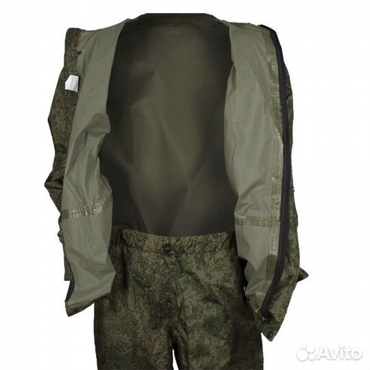 Костюм для рыбалки непромокаемый Ливень кмф пиксел