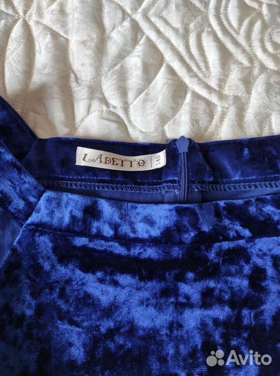 Платье с шубой