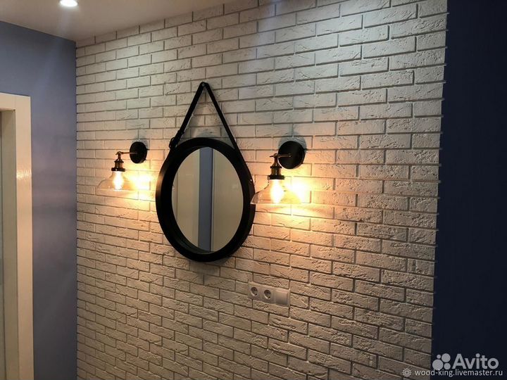 Зеркало в стиле Лофт