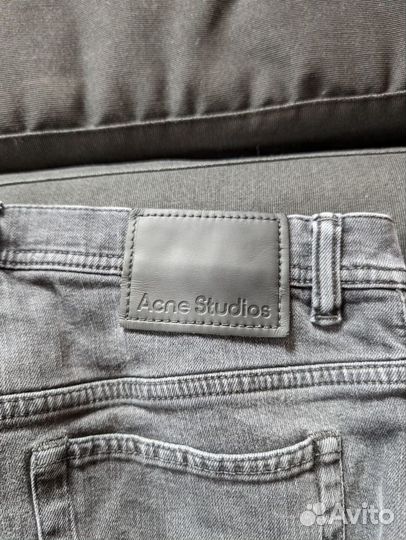 Джинсы Acne studios River Used Blk черные 31/32