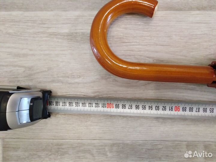 Зонт трость черный