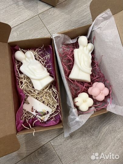 Соевые свечи ручной работы