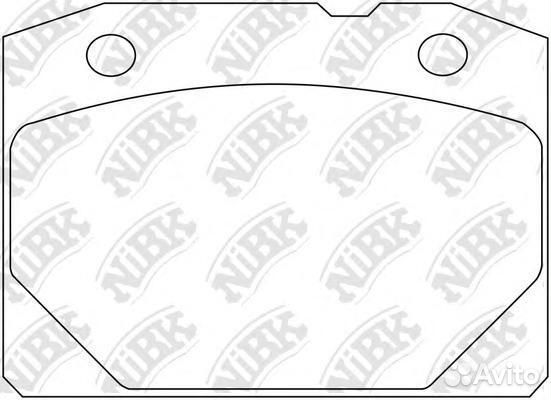 Колодки ваз 2101-05