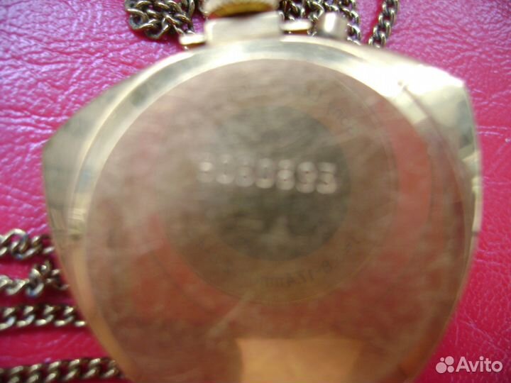 Часы кулон заря механические экспорт СССР