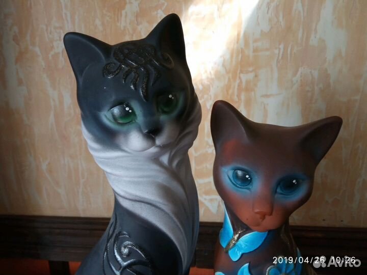 Кошки разные. Новые. Ручная работа