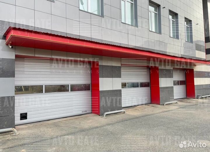 Секционные ворота гаражные