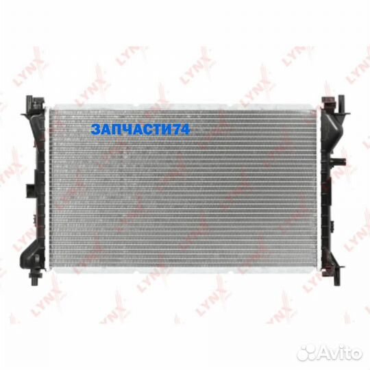 Радиатор охлаждения паяный MT,lynxauto