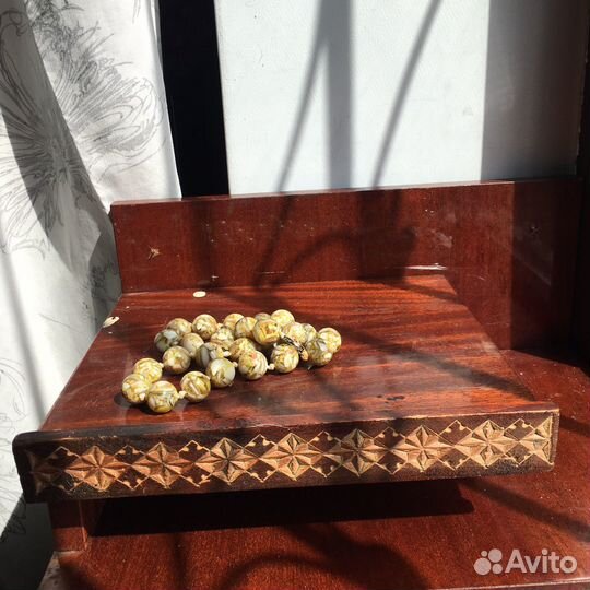 Полка винтажная лковая дерево