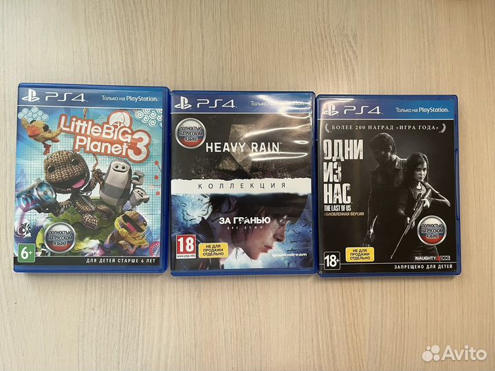 Игры для приставки ps4