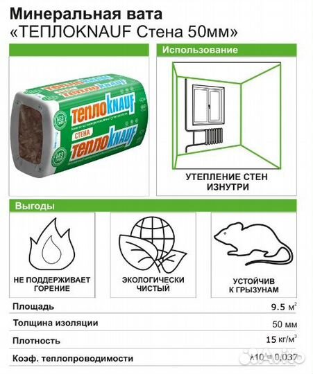 Утеплитель, теплоизоляция
