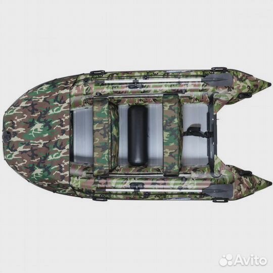 Лодка пвх Gladiator Professional D 370 AL FB camo
