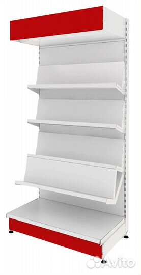Стеллаж торговый книжный