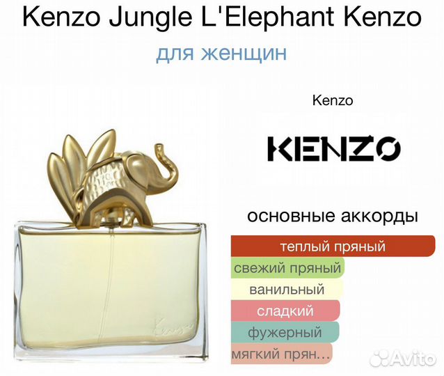 Kenzo Jungle L'Elephant Kenzo