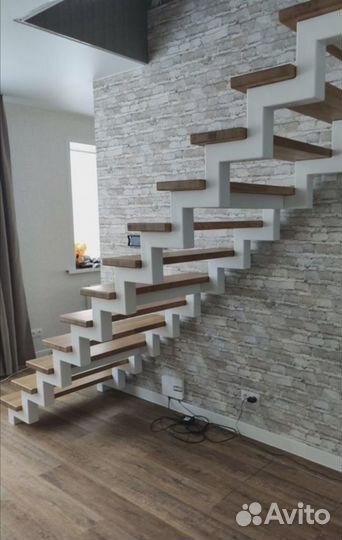 Лестницы на металлокаркасе