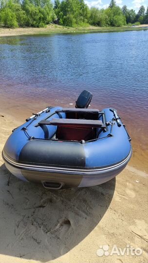 Лодка пвх нднд Roger Zefir 330 lt + sea-pro 9.8