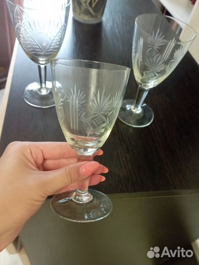 Бокалы и фужеры СССР