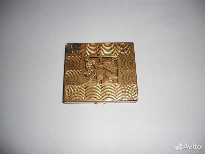 Винтажная пудреница Москва СССР