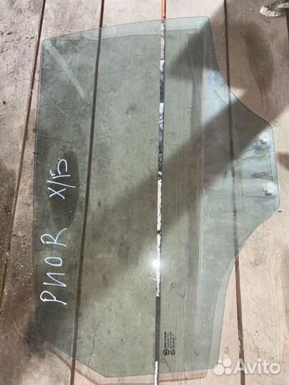 Стекло двери заднее правое Kia Rio хетчбек 1.6