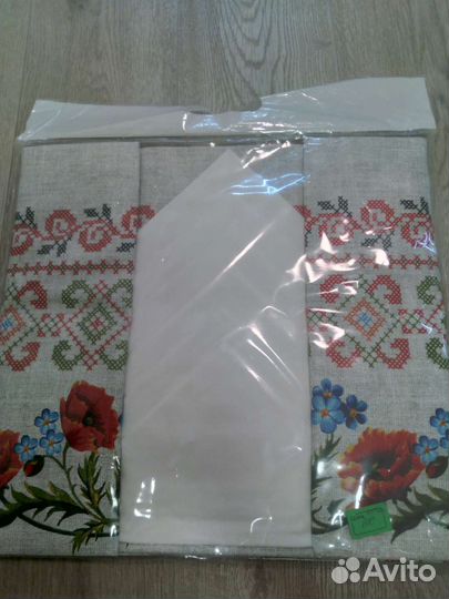 Скатерть лен с салфетками новая